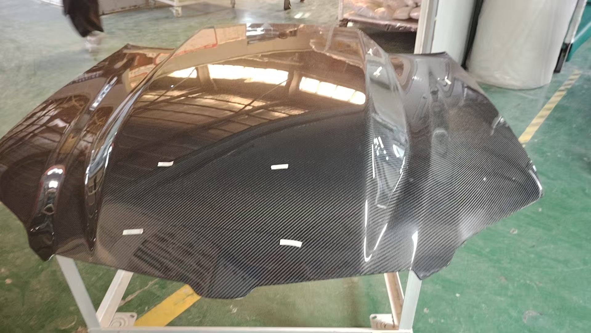 Blemished / Outlet - 2008-09 Pontiac G8 CARBON FIBER Replacement Front Bumper Cowl Hood Cover