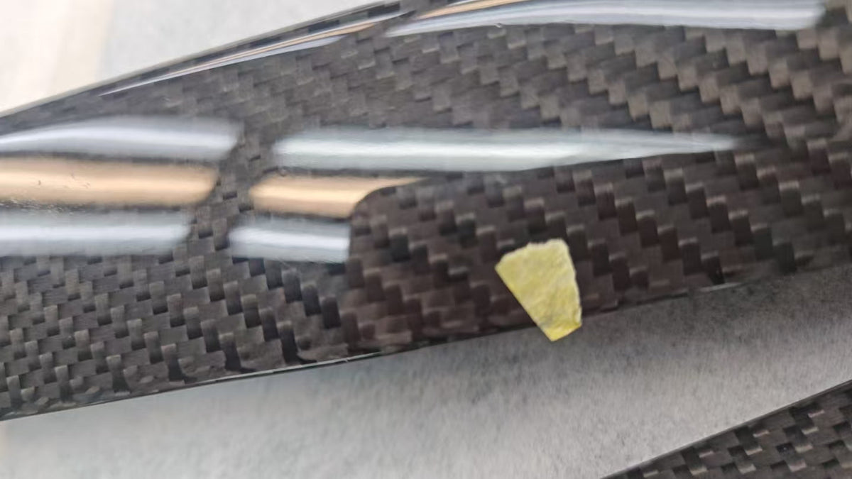 Blemished / Outlet - Corvette C8 Z51 DRY CARBON FIBER Rear Spoiler Add-On Wickers Extension