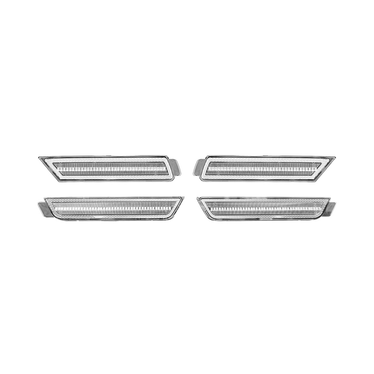 2010-2015 Chevrolet Camaro Front & Rear LED Side Marker Light Set