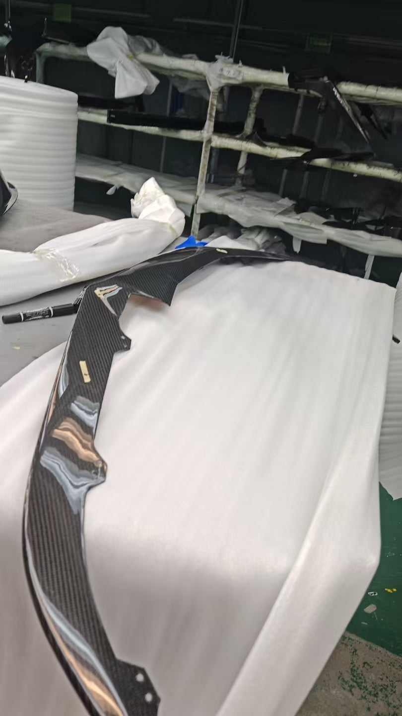 Blemished / Outlet - 2016-19 Cadillac CTS-V CARBON FIBER Front Splitter