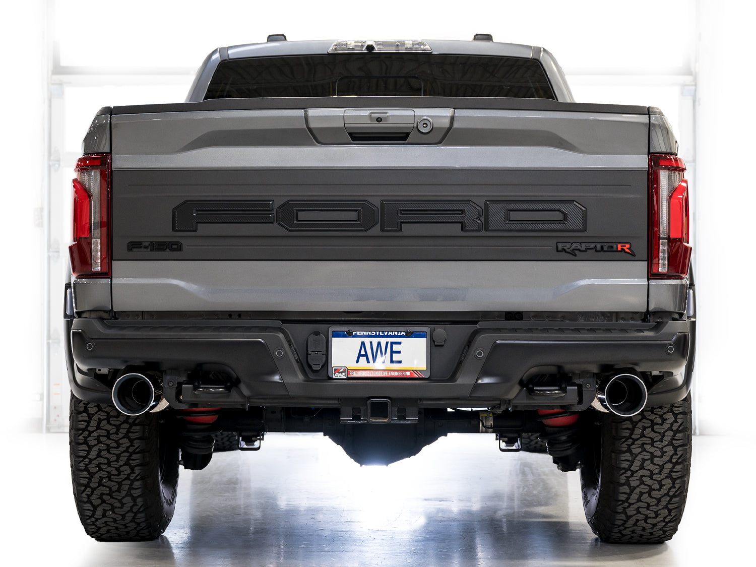 AWE SwitchPath™ Exhaust for Gen 3 Raptor R - Chrome Silver Tips