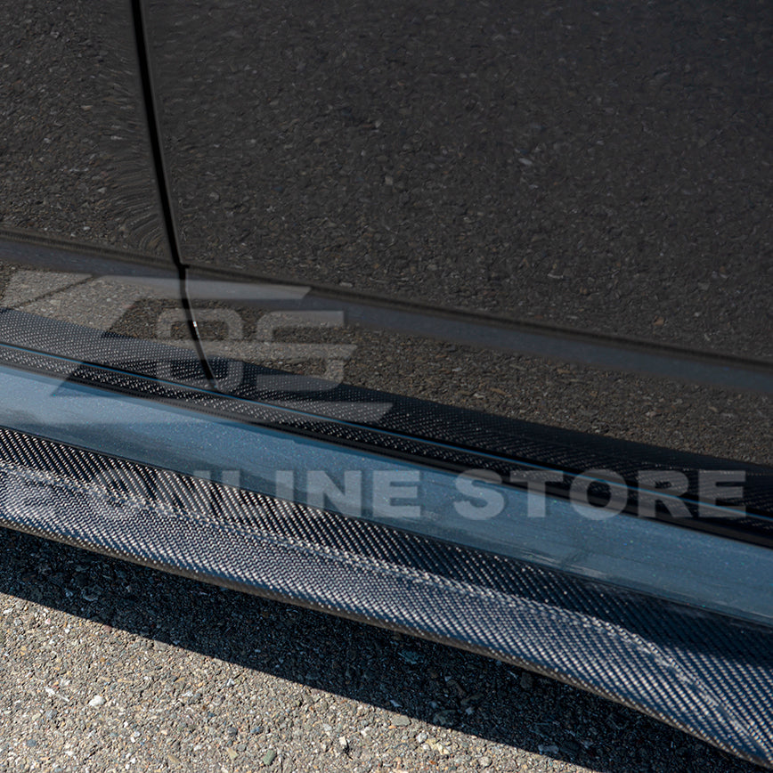 2003-08 Cadillac CTS-V | CARBON FIBER Package Front Lip Splitter & Side Skirts