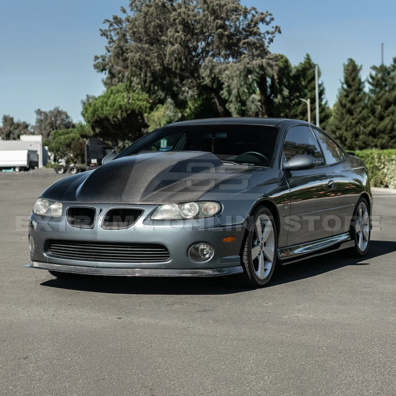 2004-06 Pontiac GTO 5 Inches Cowl Raised Front Bumper Hood Cover