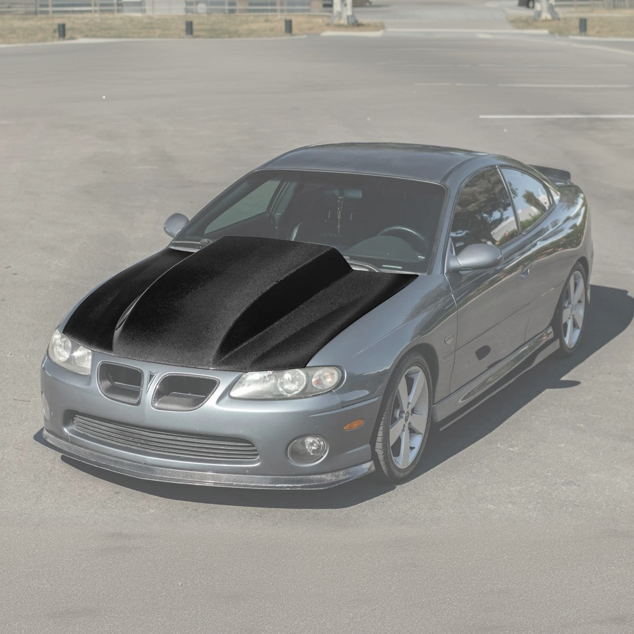 2004-06 Pontiac GTO 5 Inches Cowl Raised Front Bumper Hood Cover