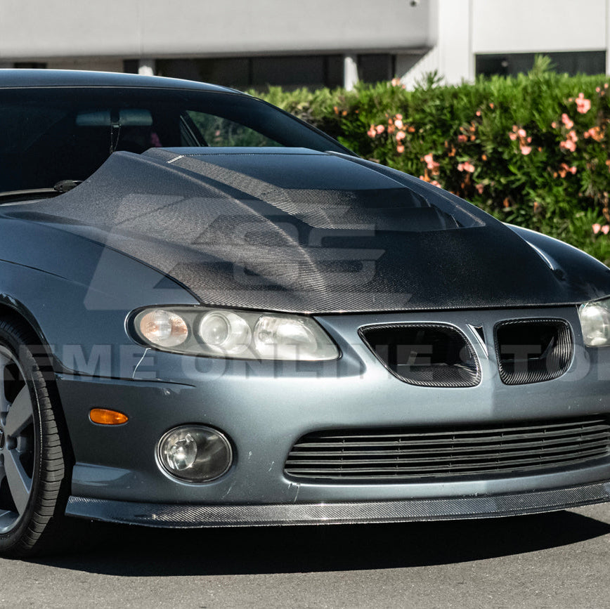 2004-06 Pontiac GTO ZR1 Style Front Bumper Hood Vented Cover
