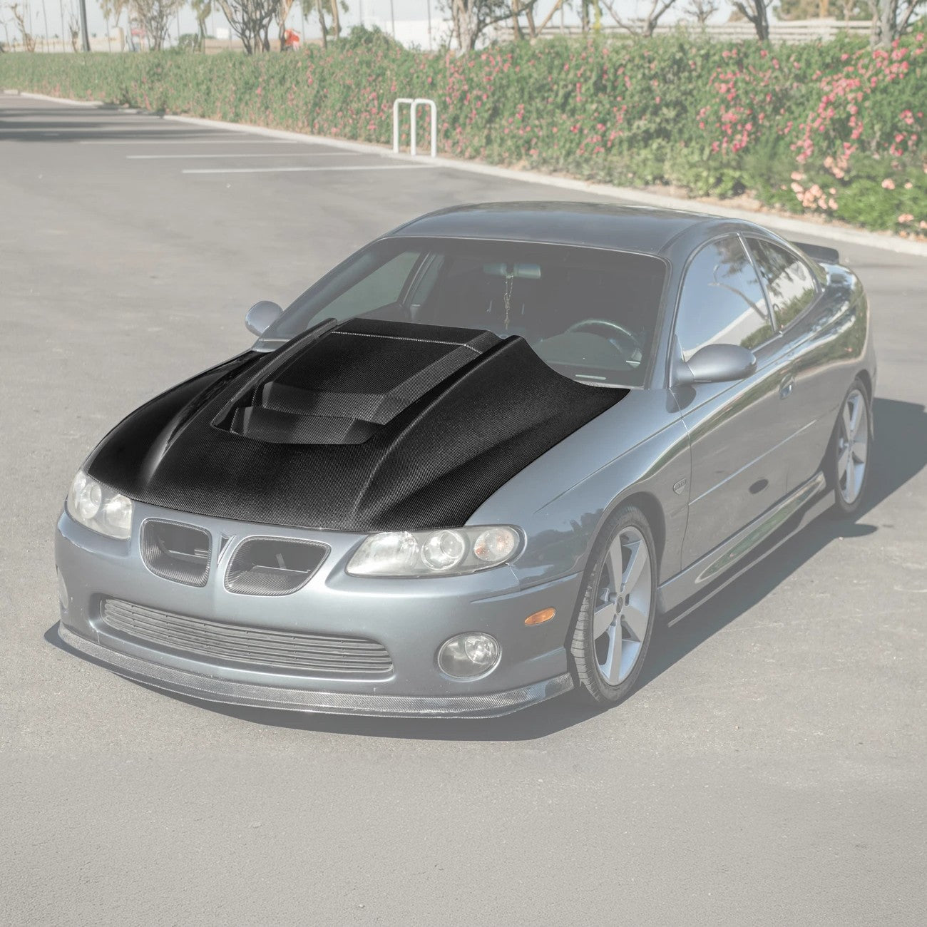 2004-06 Pontiac GTO ZR1 Style Front Bumper Hood Vented Cover