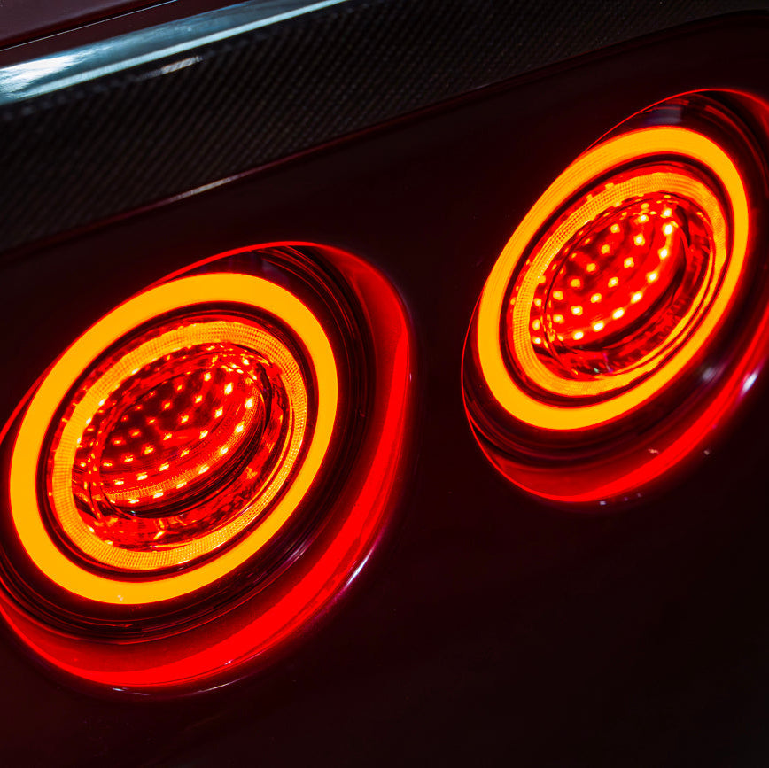 2005-2013 Chevrolet Corvette C6 Infinity Style LED Tail Lights (PRE-SALE)-Grocery Getter Performance