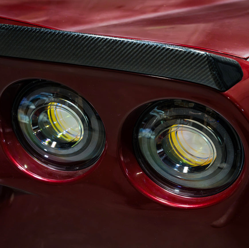 2005-2013 Chevrolet Corvette C6 Infinity Style LED Tail Lights (PRE-SALE)-Grocery Getter Performance