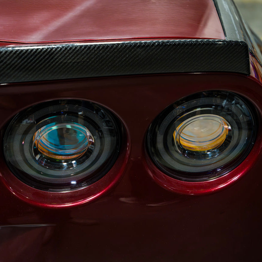2005-2013 Chevrolet Corvette C6 Infinity Style LED Tail Lights (PRE-SALE)-Grocery Getter Performance