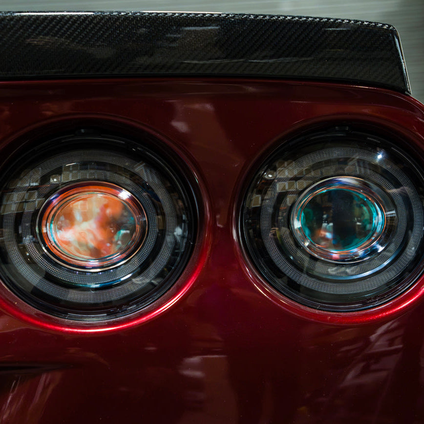 2005-2013 Chevrolet Corvette C6 Infinity Style LED Tail Lights (PRE-SALE)-Grocery Getter Performance
