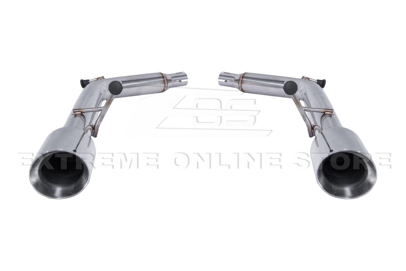 2007-2014 Infiniti G35 G37 Sedan Muffler Delete Axle Back Dual Burnt Tips Exhaust