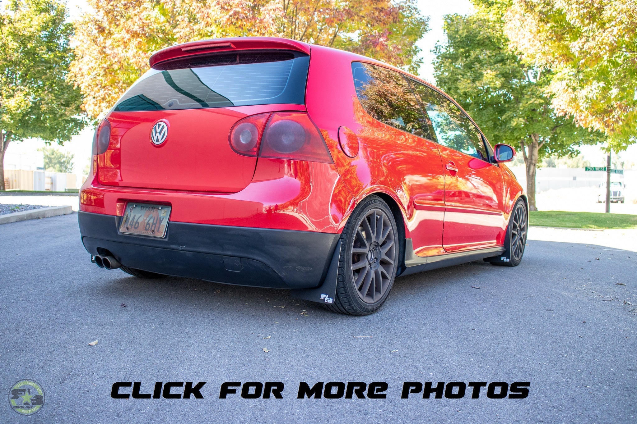 Volkswagen MK5, GOLF, VW Rally Mud Flaps 2004-2009