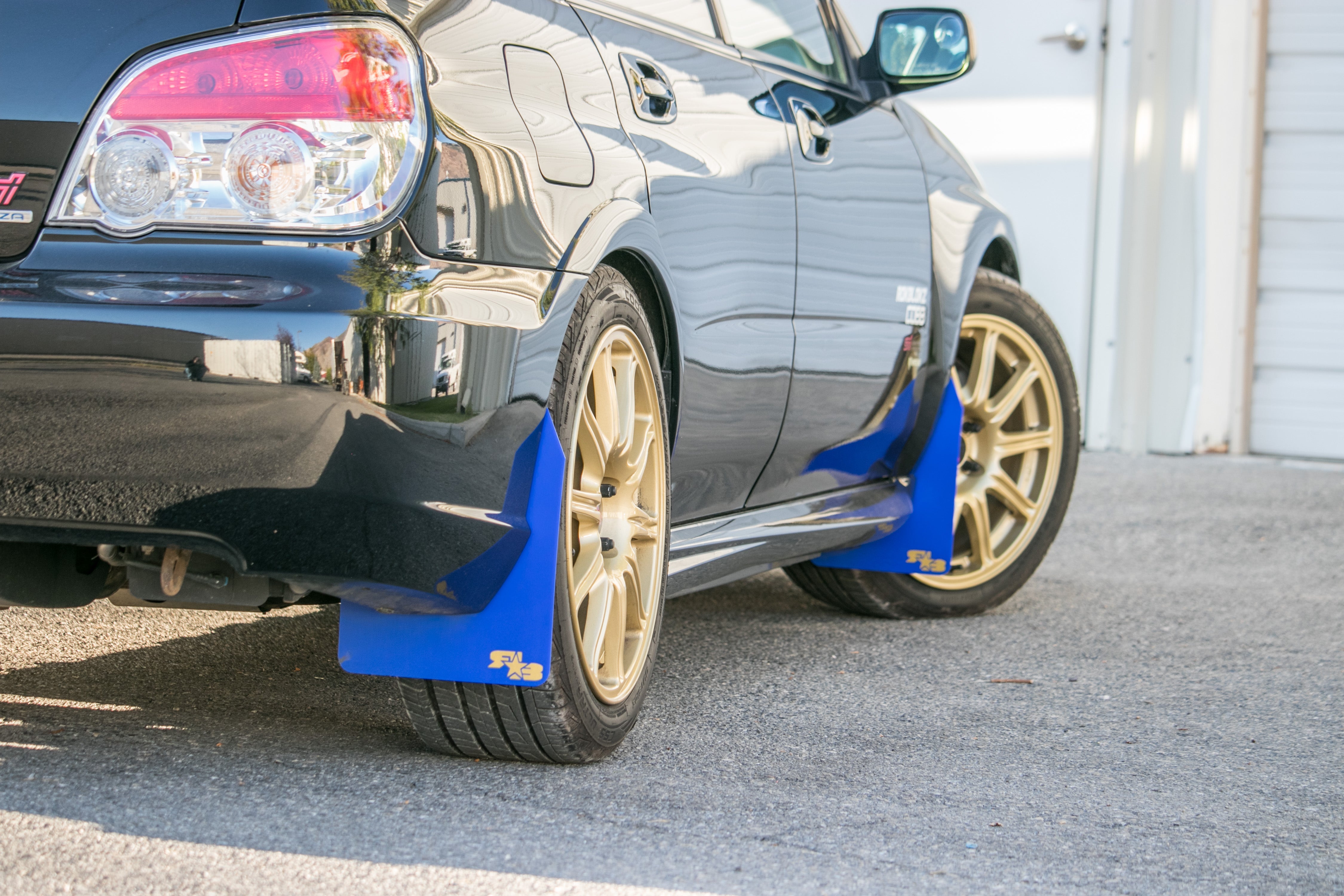 Subaru Impreza, WRX, STI 2002-2007 RokBlokz Rally Mud Flaps