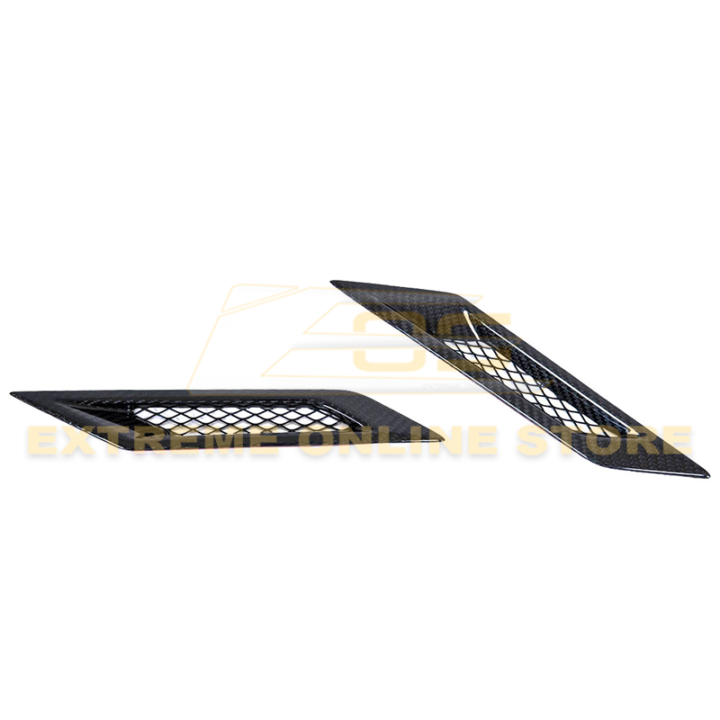 2009-15 Cadillac CTS-V Dry Carbon Fiber Side Bumper Fender Vents