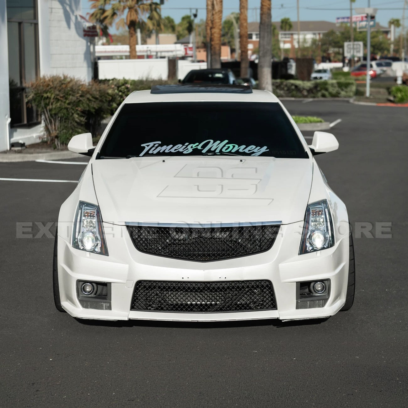 2009-15 Cadillac CTS-V Front Upper Lower Badgeless Grille