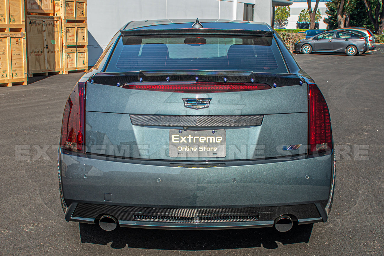 2009-15 Cadillac CTS-V Sedan DRY Carbon Fiber Trunk Insert