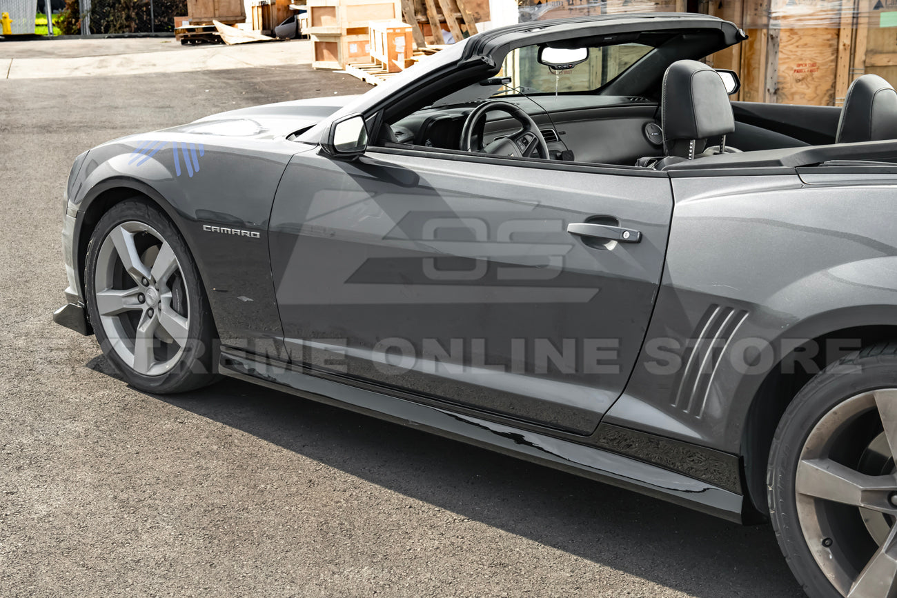 2010-13 Camaro ZL1 Package Front Lip Splitter & Side Skirts