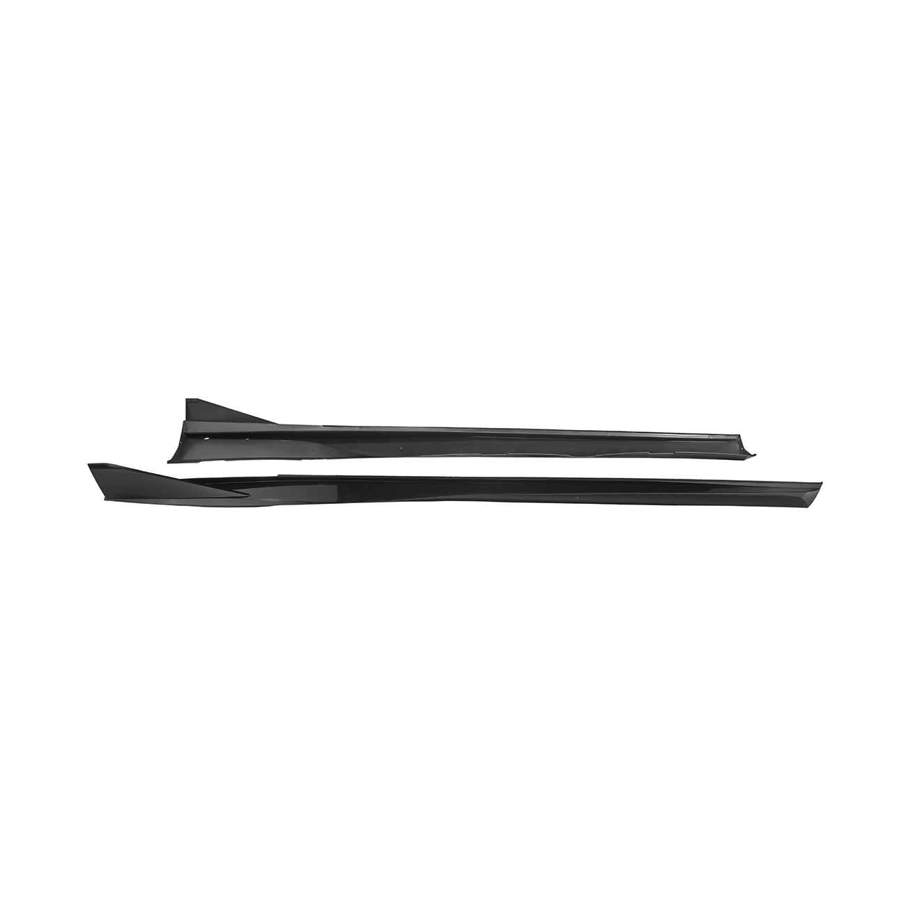 2010-2015 Camaro LT LS SS Performance Track GLOSSY BLACK Side Skirts Rocker Panel