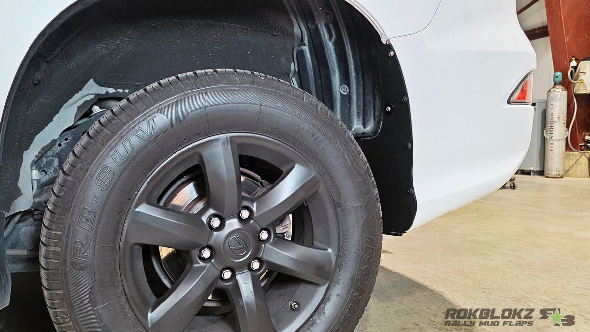 Lexus GX 460 2010-2023 Splash Guard / Mud Flap Delete