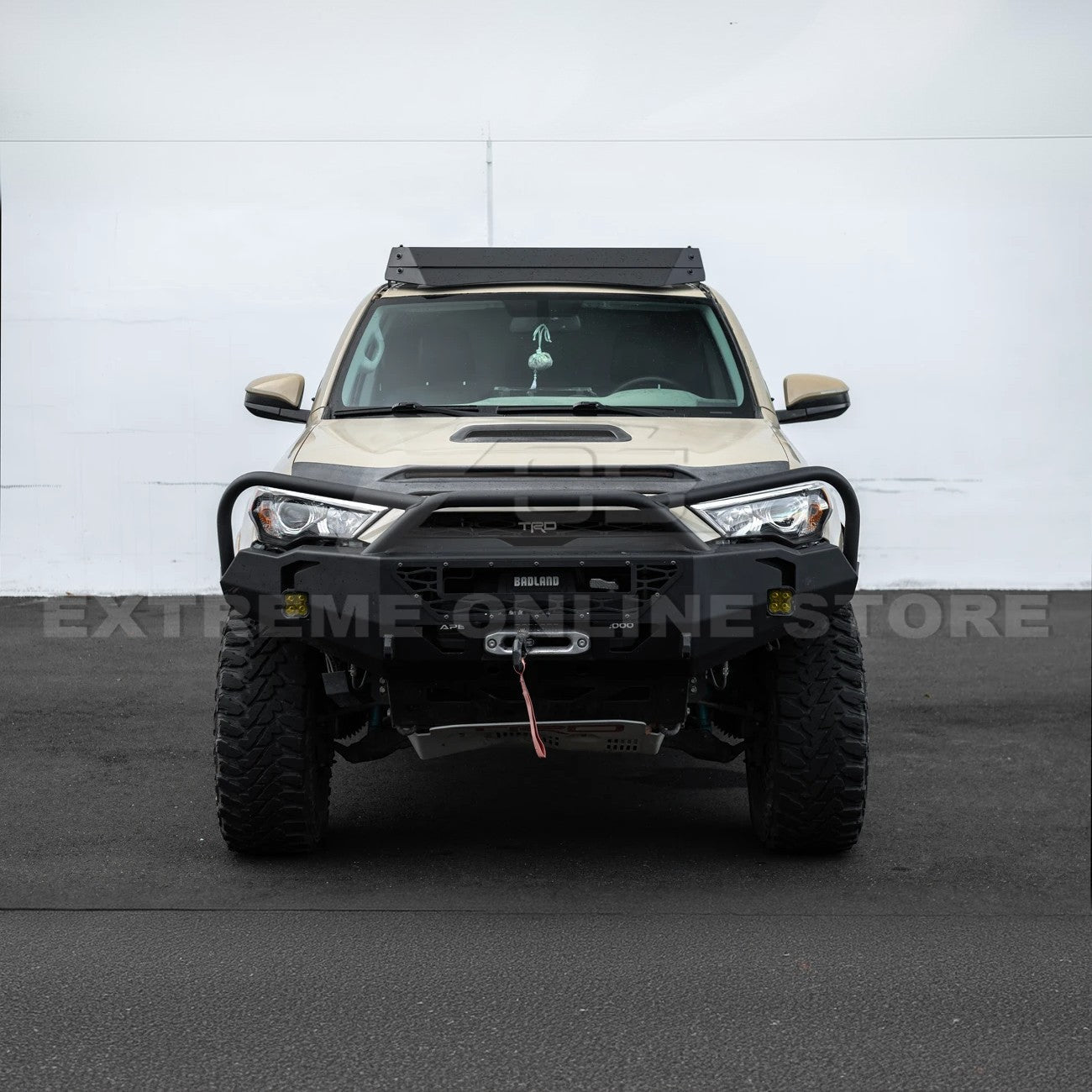 2010-24 Toyota 4Runner V2 Carbon Steel Black Top Roof Rack Cargo Carrier