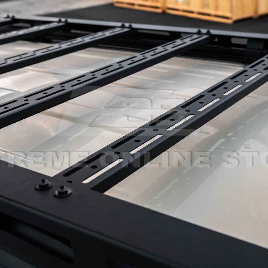 2010-24 Toyota 4Runner V2 Carbon Steel Black Top Roof Rack Cargo Carrier