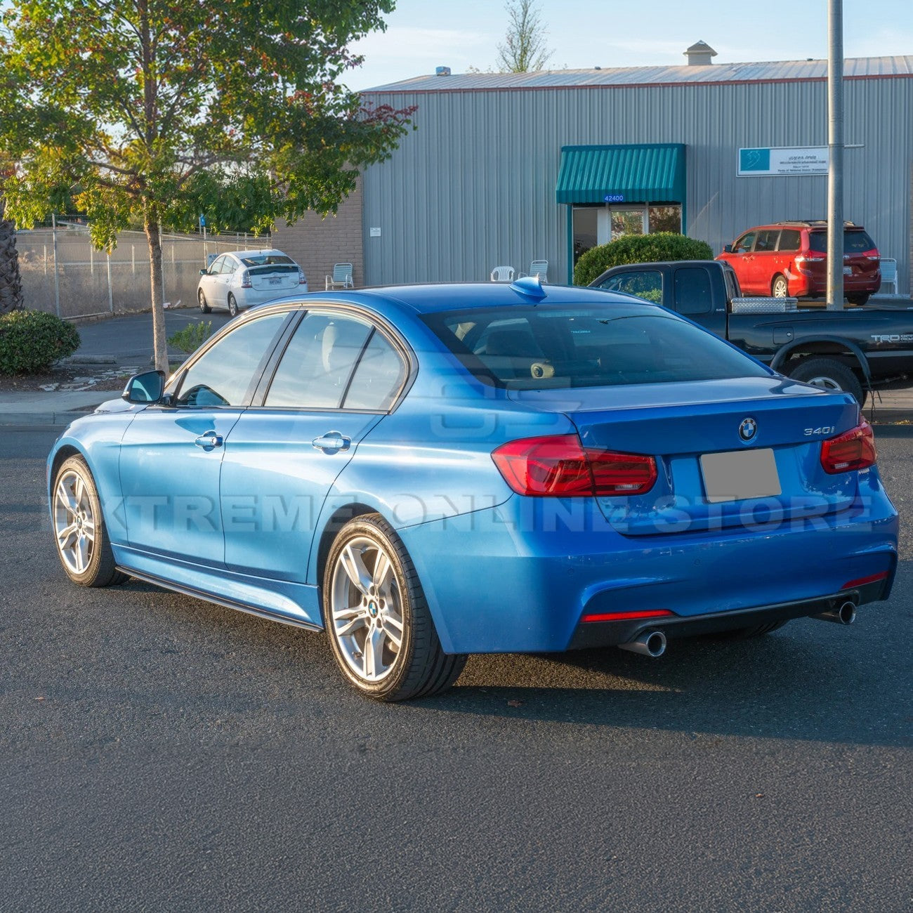 2012-18 BMW F30 31 M-Sport Extended Carbon Fiber Side Skirts