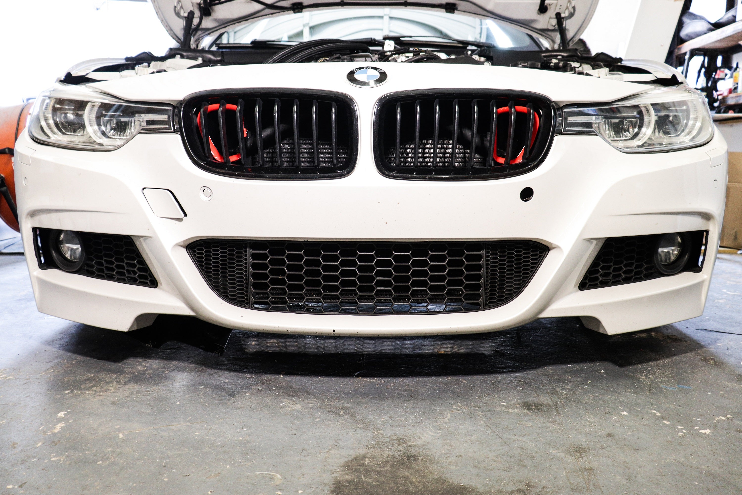 2012-2019 BMW F30 (3-Series) and 2013-2020 BMW F32 (4-Series) BIG MOUTH Ram Air Intake Snorkel (Single or Dual)-Ram Air Intake-Grocery Getter Performance