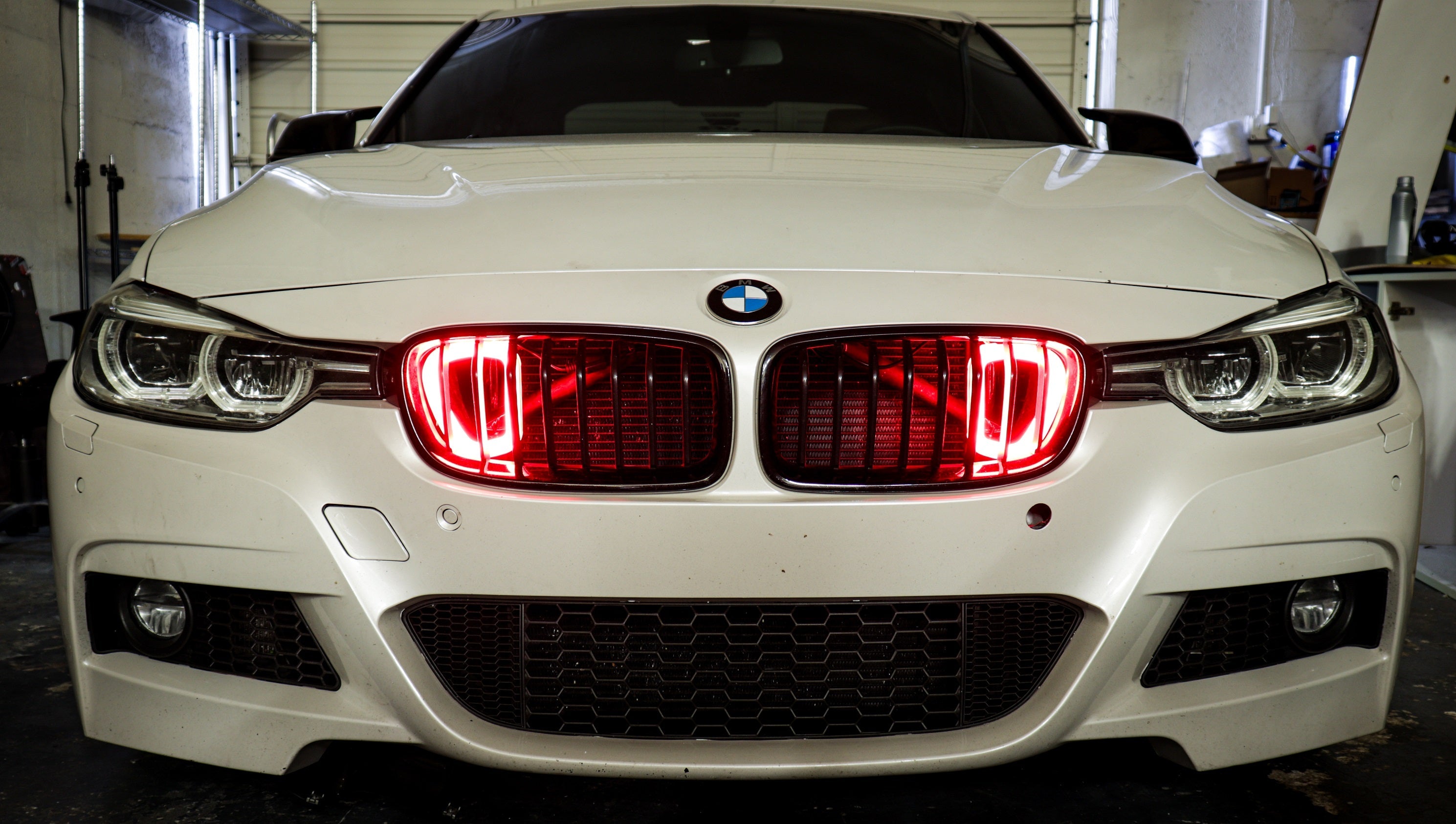 2012-2019 BMW F30 (3-Series) and 2013-2020 BMW F32 (4-Series) Dual BIG MOUTH LIT KIT Ram Air Intake Snorkels-Ram Air Intake-Grocery Getter Performance