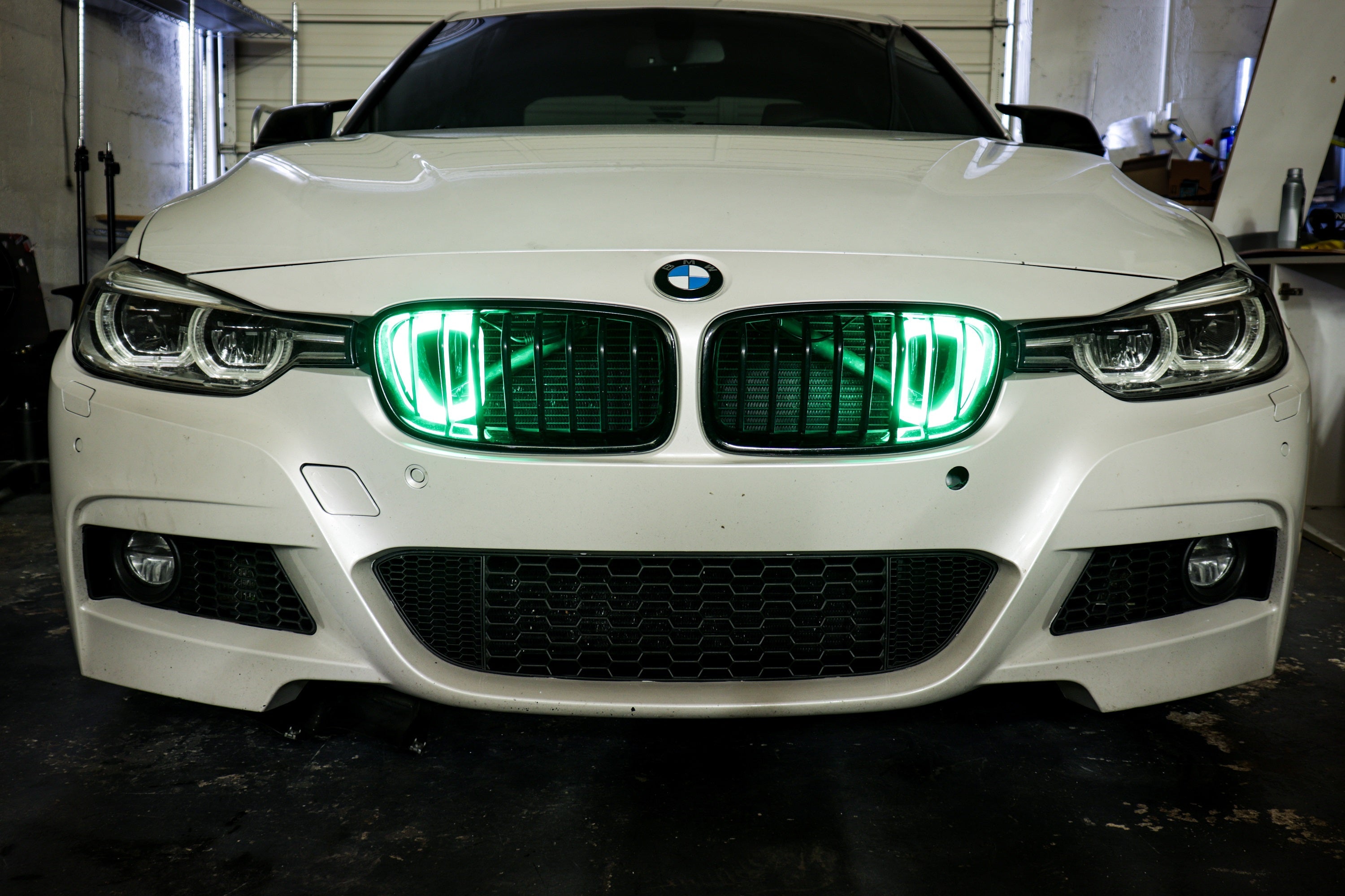 2012-2019 BMW F30 (3-Series) and 2013-2020 BMW F32 (4-Series) Dual BIG MOUTH LIT KIT Ram Air Intake Snorkels-Ram Air Intake-Grocery Getter Performance