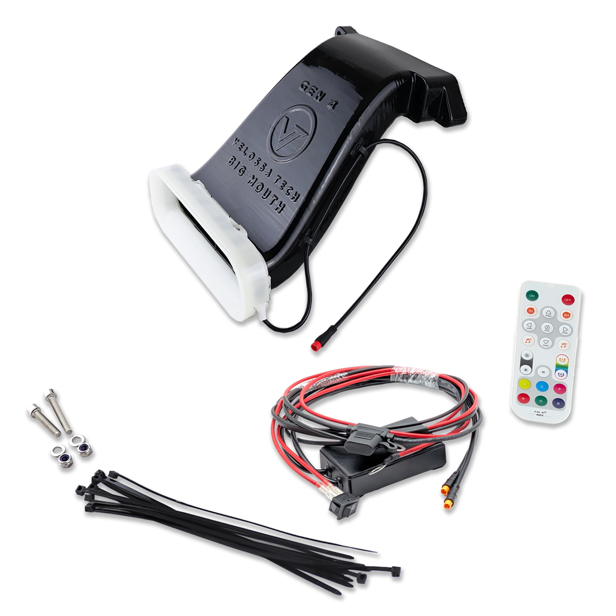 2013-2018 Ford Focus ST/SE/ST-Line BIG MOUTH LIT KIT Ram Air Intake Snorkel - product image 1