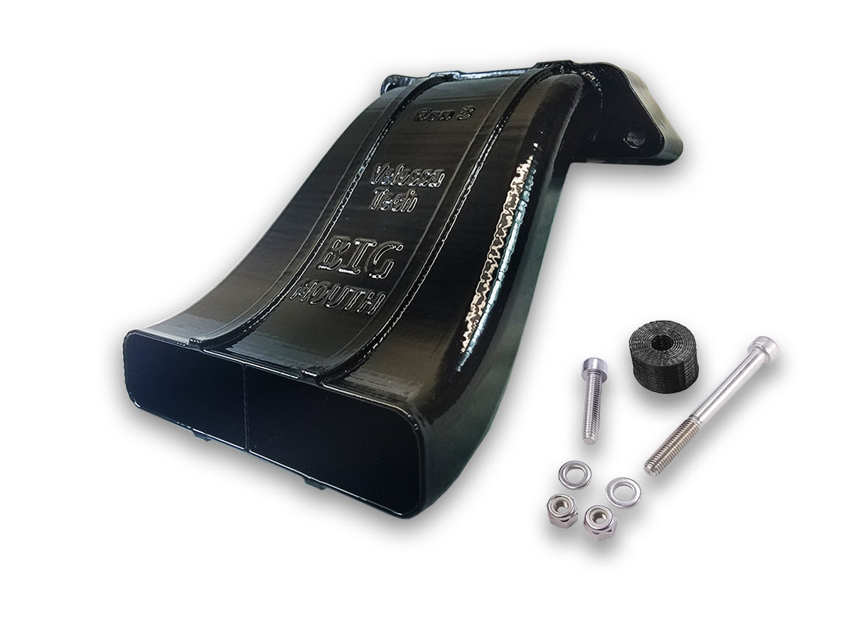 2013-2018 Ford Focus ST BIG MOUTH Ram Air Intake Snorkel (without flare)-Ram Air Intake-Grocery Getter Performance