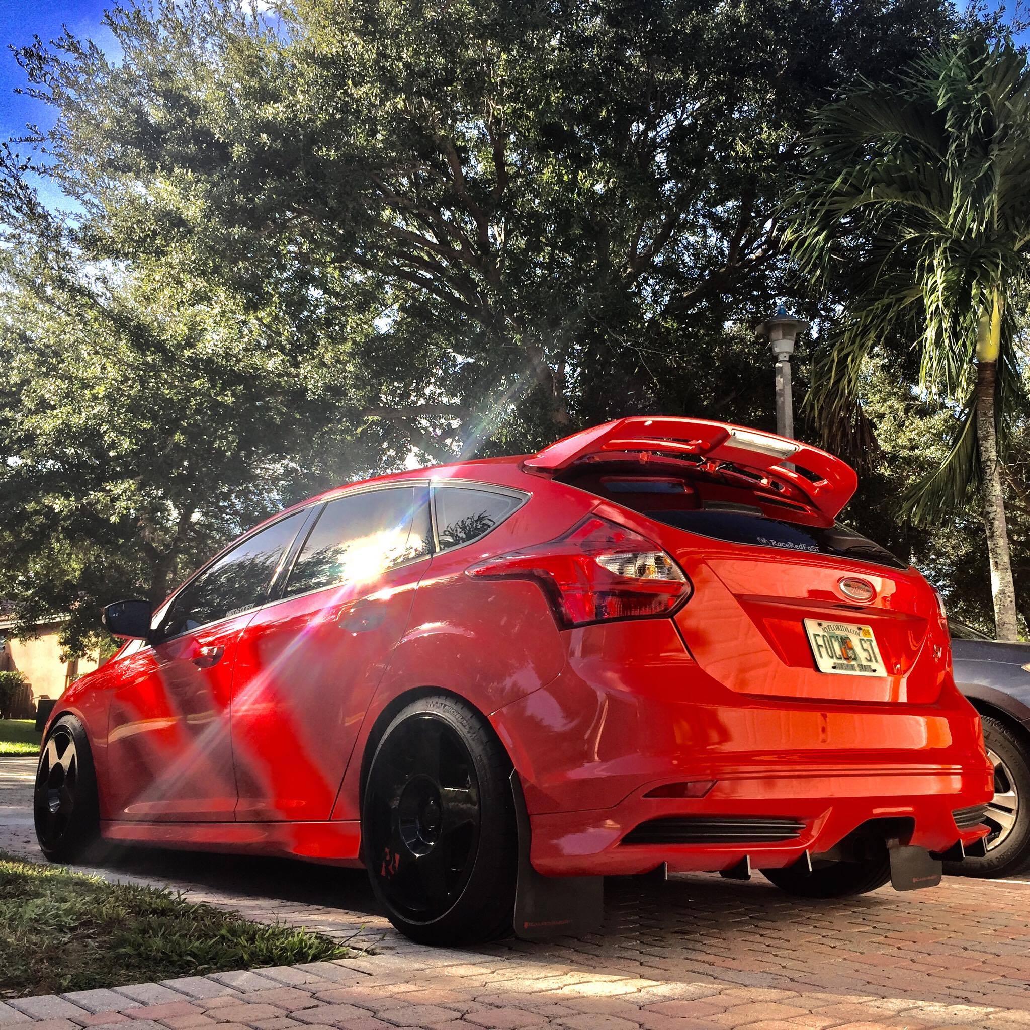 2013-2018 Ford Focus ST Diffuser Fins (6-Pack)-Diffuser Fins-Grocery Getter Performance