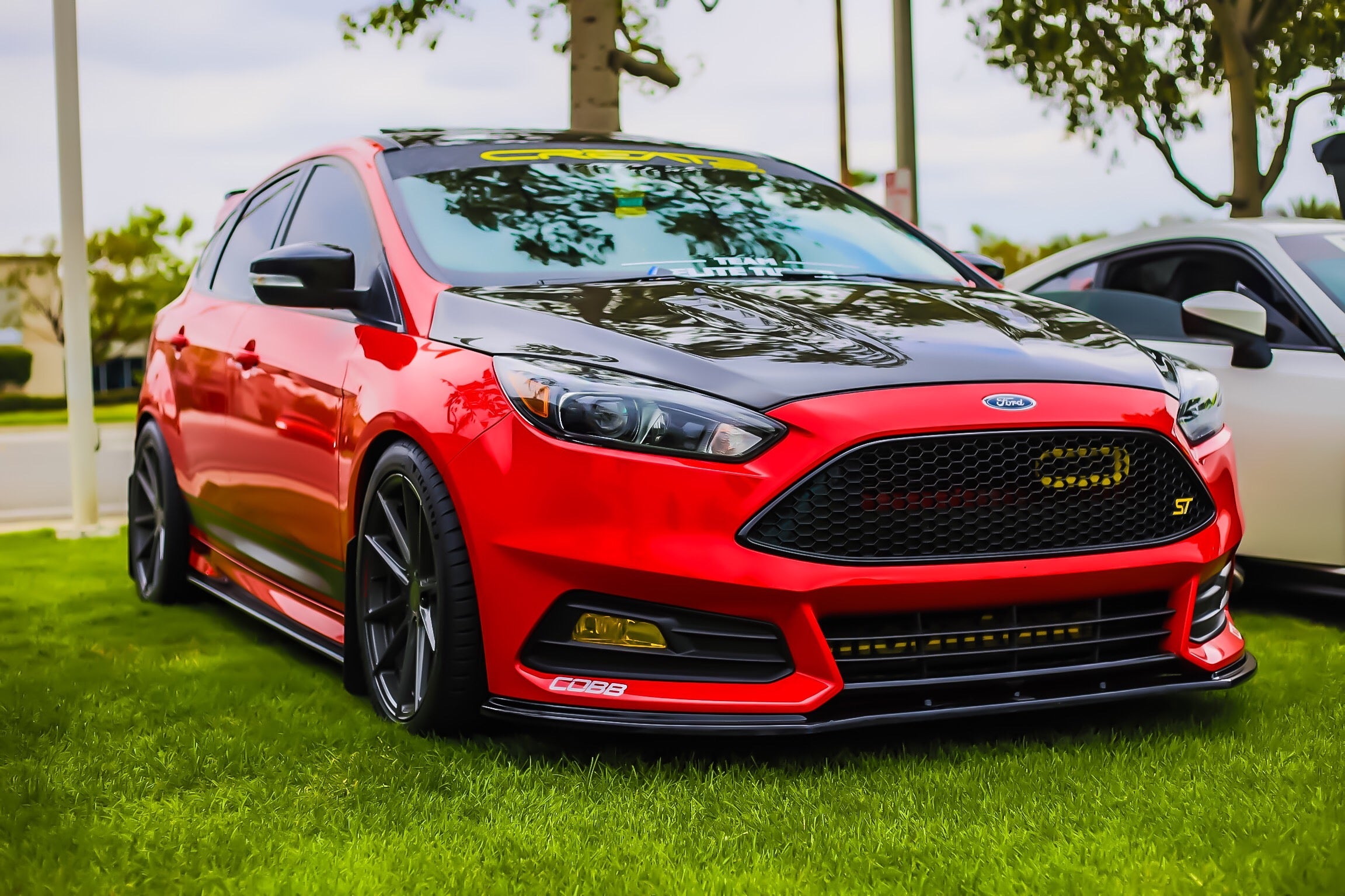 2013-2018 Ford Focus ST/SE/ST-Line BIG MOUTH Ram Air Intake Snorkel-Ram Air Intake-Grocery Getter Performance