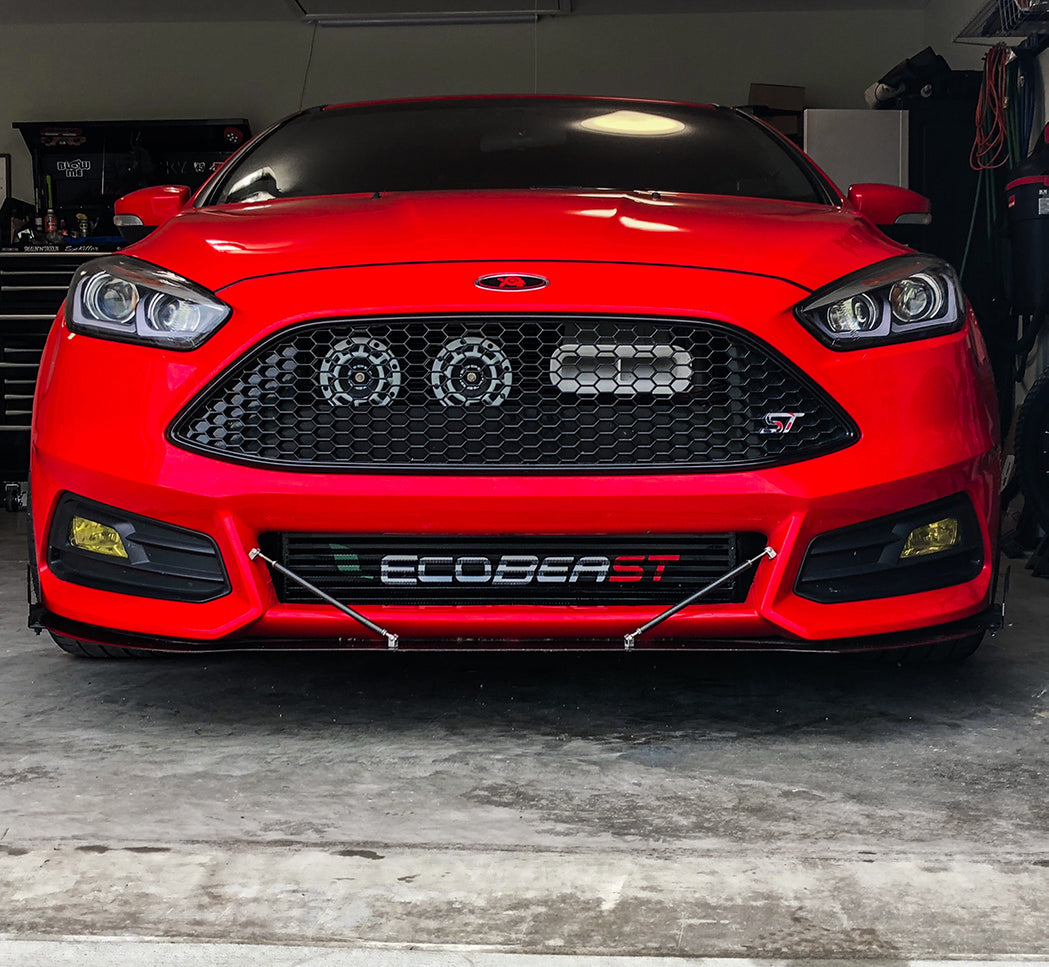 2013-2018 Ford Focus ST/SE/ST-Line BIG MOUTH Ram Air Intake Snorkel-Ram Air Intake-Grocery Getter Performance