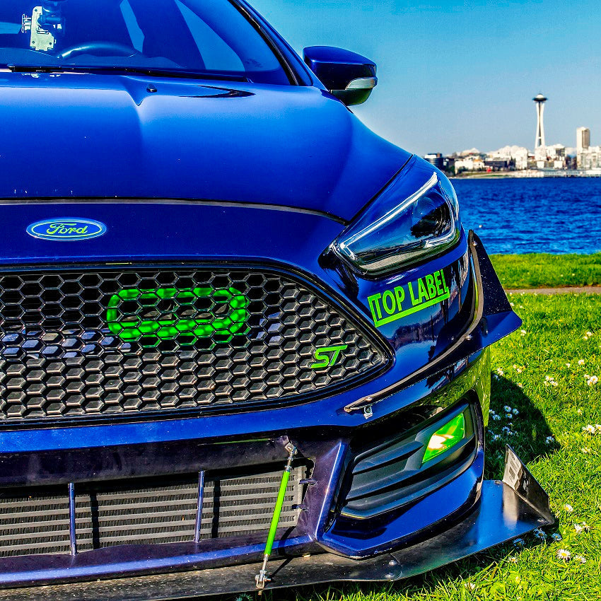 2013-2018 Ford Focus ST/SE/ST-Line BIG MOUTH Ram Air Intake Snorkel-Ram Air Intake-Grocery Getter Performance
