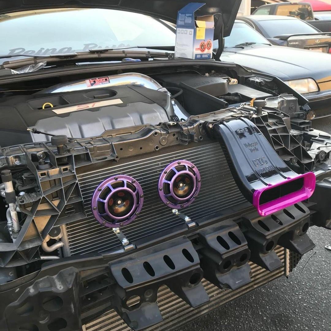 2013-2018 Ford Focus ST/SE/ST-Line BIG MOUTH Ram Air Intake Snorkel-Ram Air Intake-Grocery Getter Performance