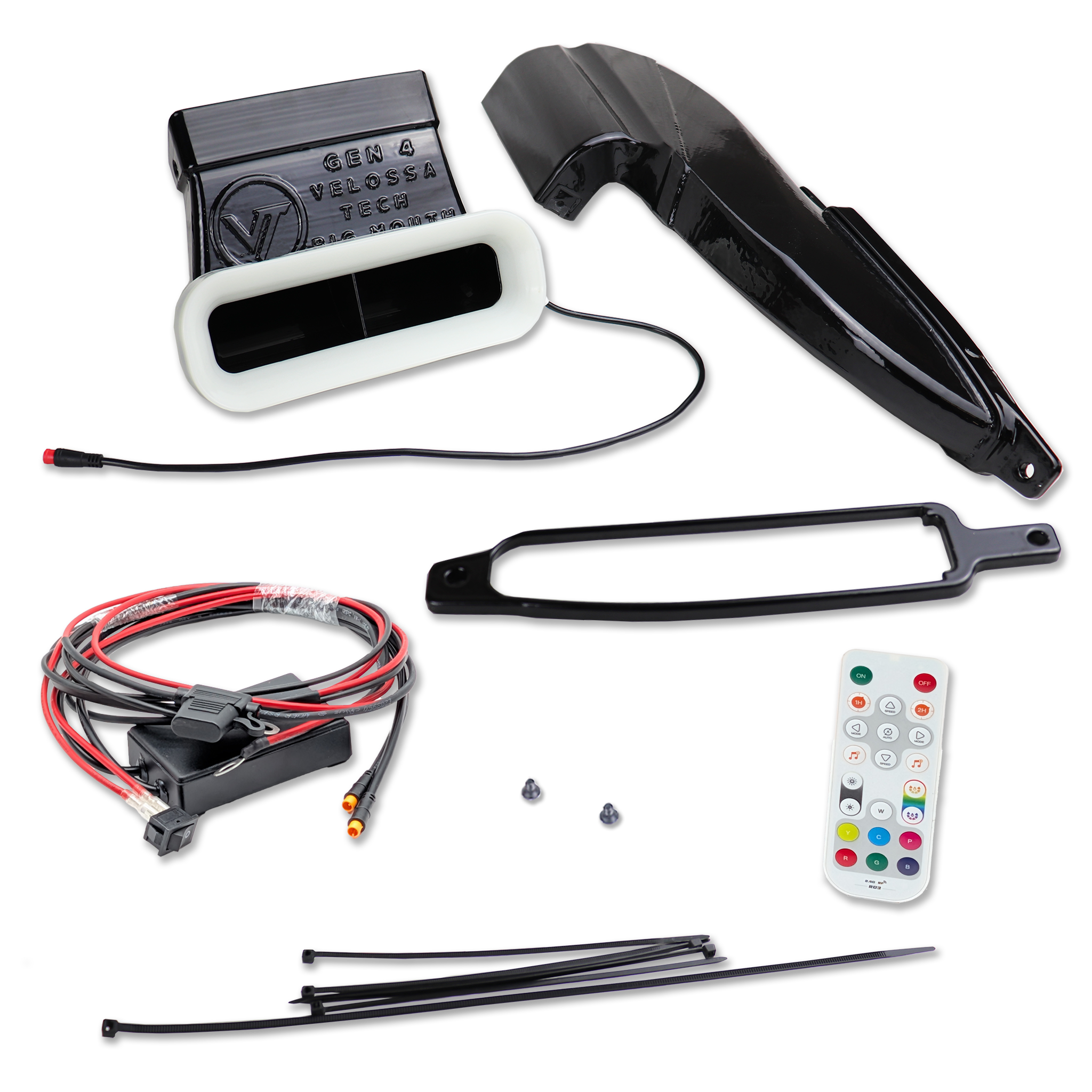 2013-2020 Ford Fusion (1.5L/1.6L/2.0L EcoBoost/2.5L/Sport) BIG MOUTH LIT KIT Ram Air Intake Snorkel-Ram Air Intake-Grocery Getter Performance