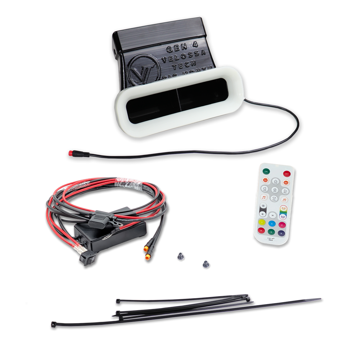 2013-2020 Ford Fusion (Gen 4 Lower Body ONLY)(1.5L/1.6L/2.0L EcoBoost/2.5L/Sport) BIG MOUTH LIT KIT Ram Air Intake Snorkel - product image 1