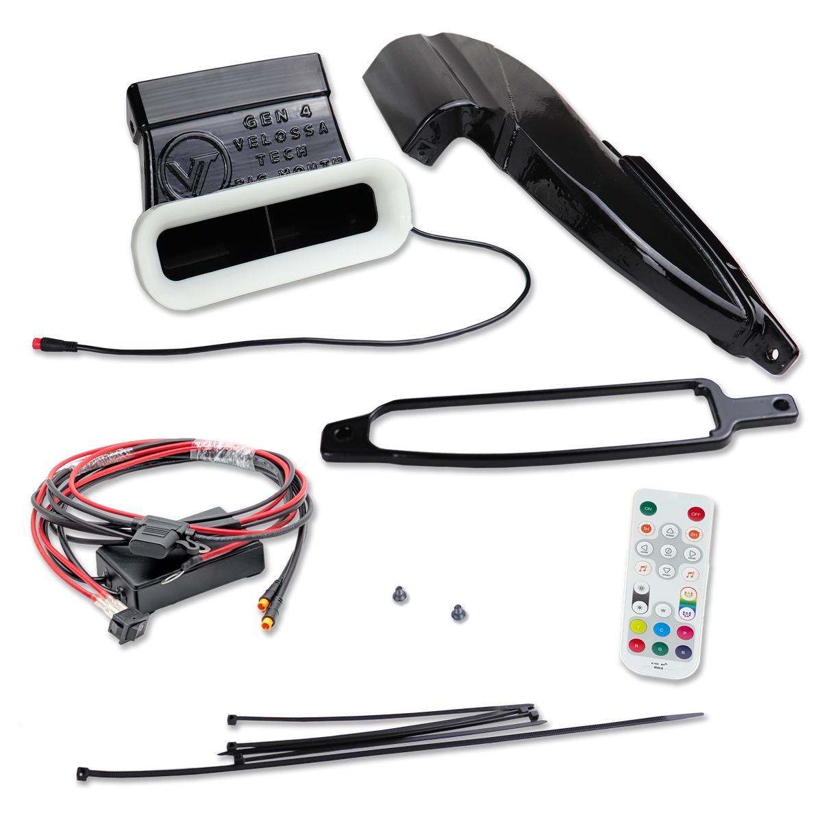 2013-2020 Ford Fusion (1.5L/1.6L/2.0L EcoBoost/2.5L/Sport) BIG MOUTH LIT KIT Ram Air Intake Snorkel - product image 1