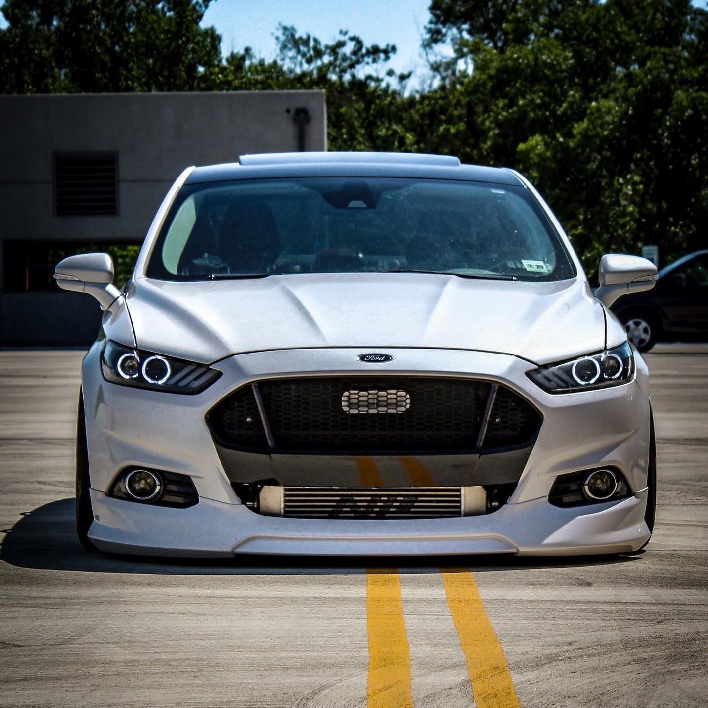 2013-2020 Ford Fusion (Gen 4 Lower Body ONLY)(1.5L/1.6L/2.0L EcoBoost/2.5L/Sport) BIG MOUTH Ram Air Intake Snorkel-Ram Air Intake-Grocery Getter Performance