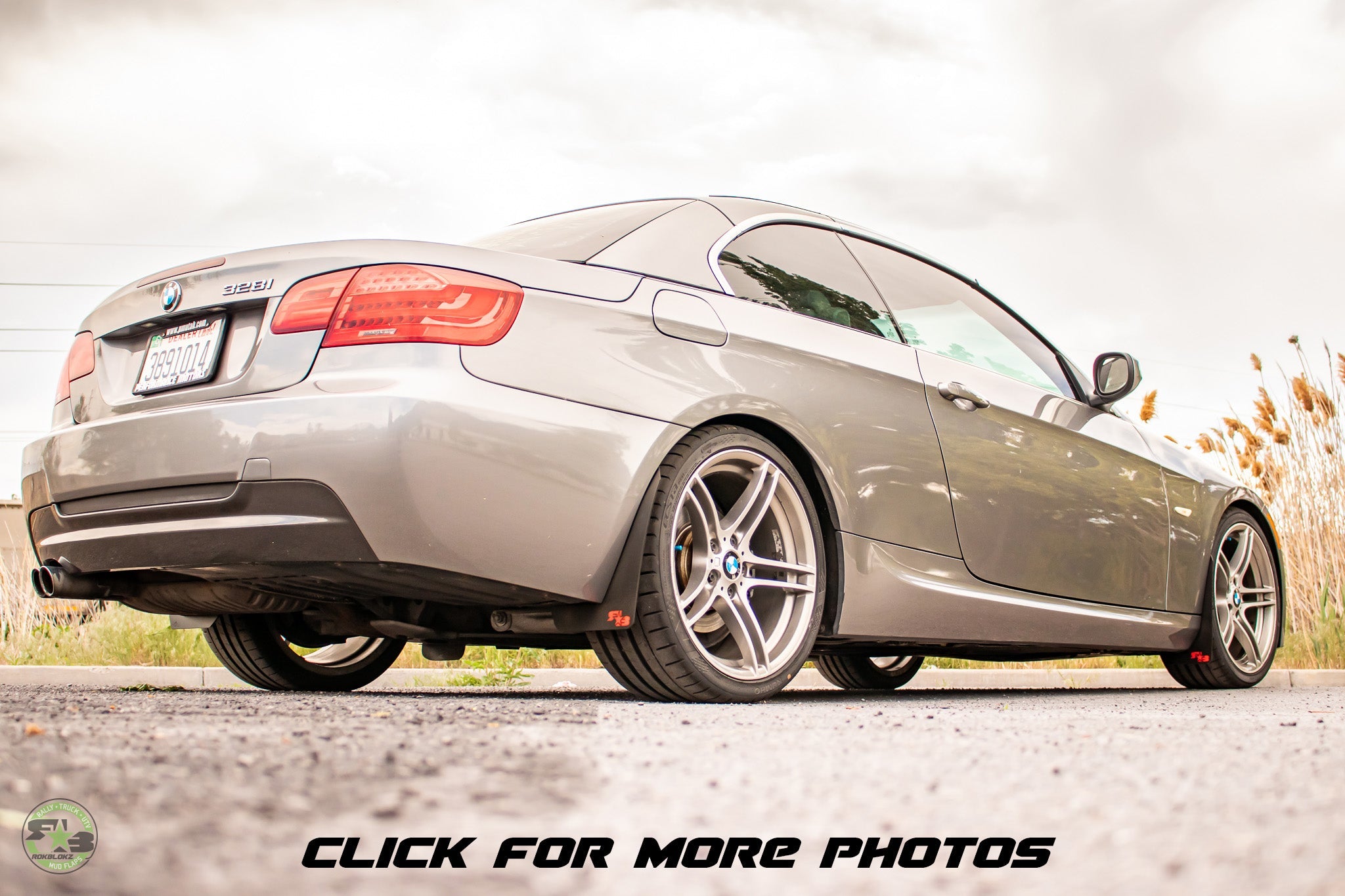 BMW 328i 2007-2013 Rally Mud Flaps