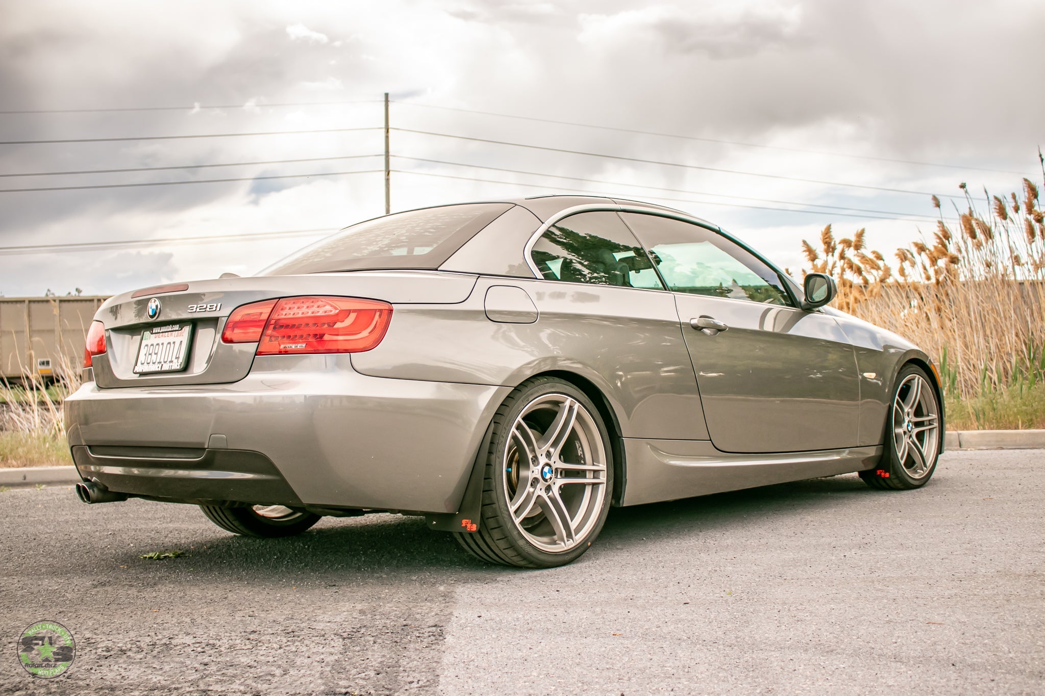 BMW 328i 2007-2013 Rally Mud Flaps