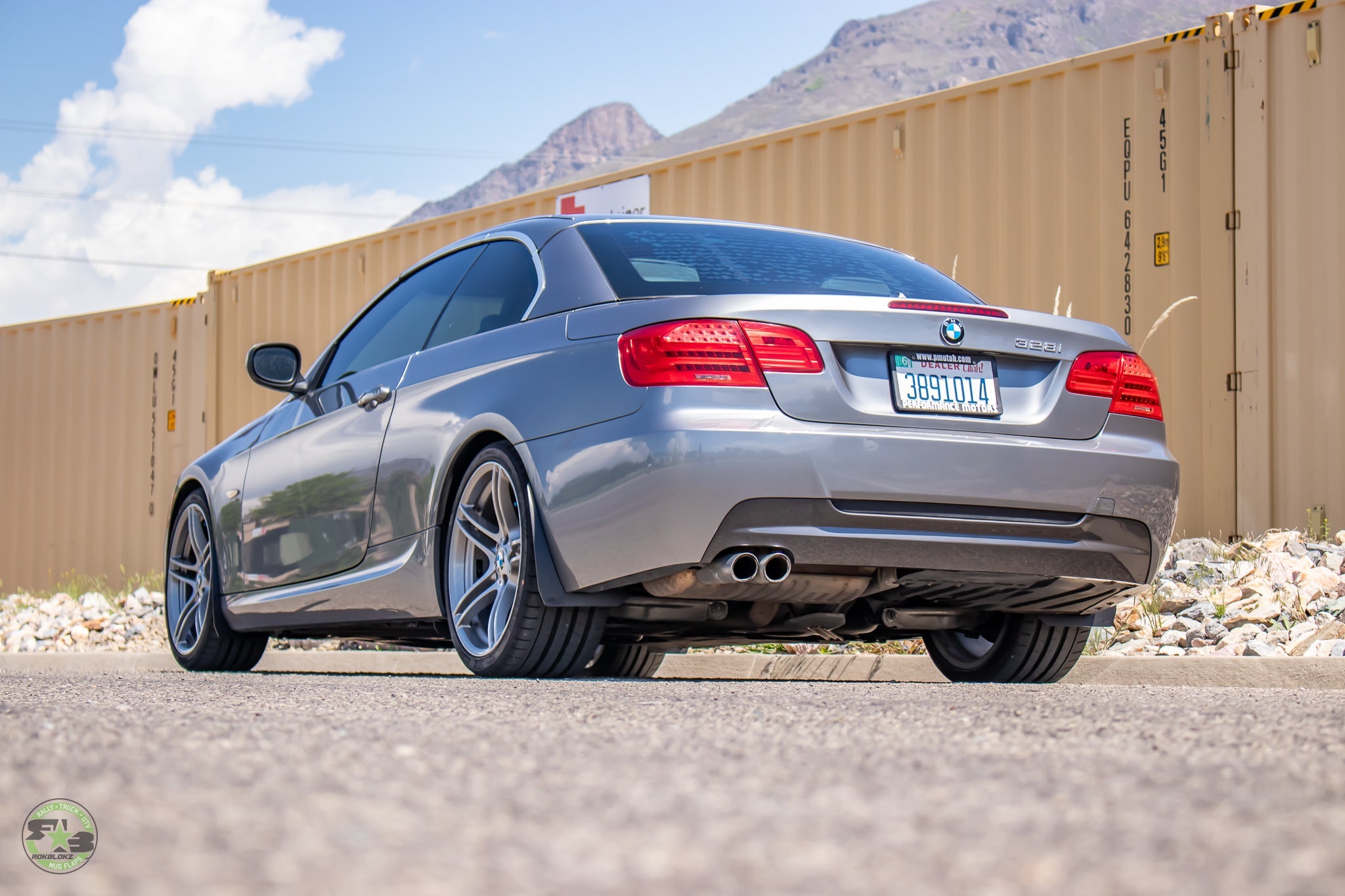 BMW 328i 2007-2013 Splash Guards