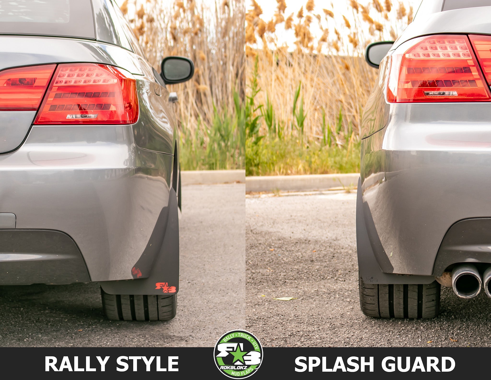 BMW 328i 2007-2013 Splash Guards