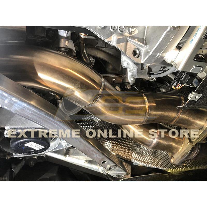 2014-20 BMW M4 / M3 / M2 Competition S55 Engine Catless Down Pipes