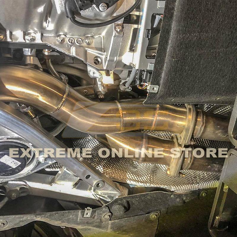 2014-20 BMW M4 / M3 / M2 Competition S55 Engine Catless Down Pipes