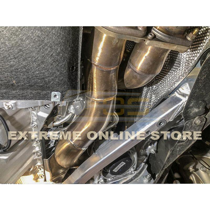 2014-20 BMW M4 / M3 / M2 Competition S55 Engine Catless Down Pipes