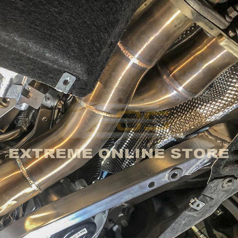 2014-20 BMW M4 / M3 / M2 Competition S55 Engine Catless Down Pipes