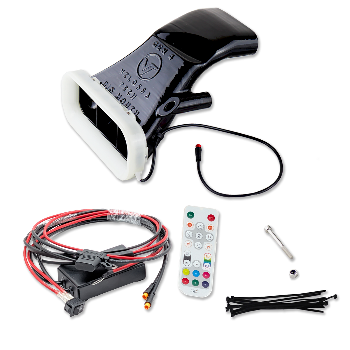 2014-2019 Ford Fiesta ST (2018-2019 MK7/MK7.5 Only) BIG MOUTH LIT KIT Ram Air Intake Snorkel - product image 1