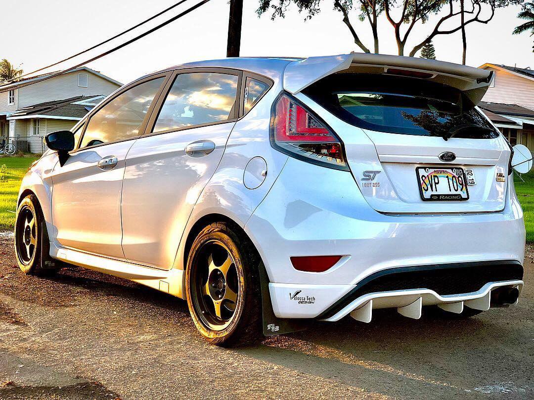 2014-2019 Ford Fiesta ST (2018-2019 MK7/MK7.5 Only) Diffuser Fins (5-Pack)-Diffuser Fins-Grocery Getter Performance
